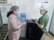 食品安全 用心護航  ——蚌埠市工農小學迎接區教育局體衛藝食堂安全專項檢查