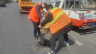 扮靚踏青道路，筑牢平安防線