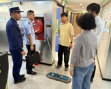綜合行政執法隊到平安社區開展安全生產檢查