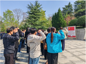 雪華鄉（宏業村街道）第三社區新時代文明實踐站開展清明節活動