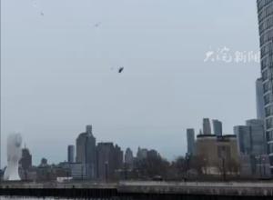 美国纽约一架直升机坠河
机上6人全部遇难