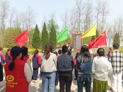 樅陽縣湯溝鎮開展清明祭英烈主題活動