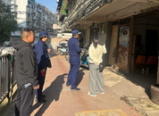 大觀區(qū)大觀亭社區(qū)開展非機(jī)動車庫消防安全摸排