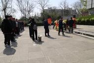 清明祭英烈，初心永傳承”——裕安區醫保局黨支部主題黨日活動走進獨山烈士紀念園