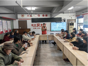 雪華鄉（宏業村街道）第二社區新時代文明實踐站開展“巧手繪書簽，清明寄哀思”主題活動