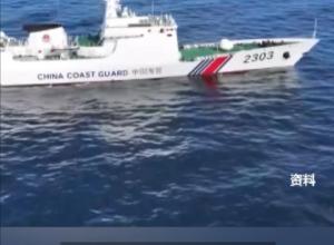 中国海警舰艇编队
4月7日在我钓鱼岛领海巡航