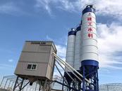 马鞍山市姑溪河当涂闸枢纽工程右岸拌合站提前建成 