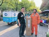 合肥高新區：環衛工小善舉 傳遞春日大溫暖