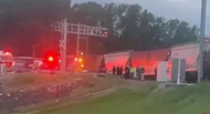 美國發生火車撞人事故