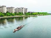 巢湖市天河：飛槳逐浪 斗志昂