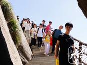 “五一”假期首日天柱山東關新游線引爆旅游熱潮