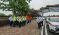 “空地協同”護公路，萬佛湖畔保暢安