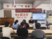 雪華鄉（宏業村街道）第二社區開展“法治春風進社區，普法宣傳潤民心”普法活動