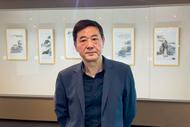 作家潘軍東京展“墨意” 