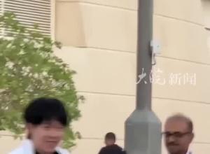 王楚欽“下班”路上偶遇國足功勛教練米盧   兩人聊得好開心！