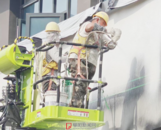 阜陽市本級重點項目“五一”施工忙