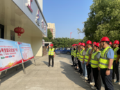马鞍山市姑溪河当涂闸枢纽工程举行安全月启动仪式