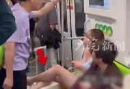 馬某（女，18歲），地鐵上多次踢踹乘客！警方通報：已被行政處罰