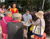 菱湖社區開展社會救助宣傳活動