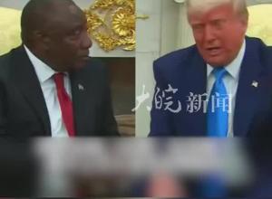 白宮又又又吵起來了 特朗普與南非總統激烈辯論 拉馬福薩：我可沒飛機送你
