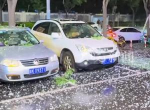 北京冰雹最大超5厘米 正經提醒：大冰雹不能吃