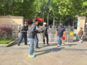 崗灣街道三里社區：萌娃校園遇“警”記  安全防護“趣”體驗