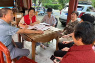 安慶經開區盛塘社區：網格員扎根千家萬戶 黨群服務走進群眾“心中”