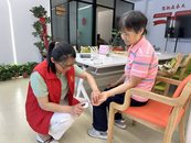 合肥市庐阳区双岗街道一里井社区开展“善行双岗，让爱飞翔——愈健爱”健康关爱服务  