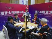 第54屆亞太橋牌錦標賽激戰合肥 
