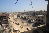 本輪巴以沖突已致加沙地帶54607人死亡