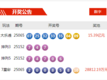 6月11日体彩中奖号码