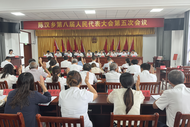 宿松縣陳漢鄉(xiāng)召開第八屆人民代表大會(huì)第五次會(huì)議
