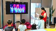 樅陽(yáng)縣少年兒童圖書(shū)館開(kāi)展“樅話童閱·陽(yáng)陽(yáng)老師紅色故事繪”志愿者講繪本活動(dòng)