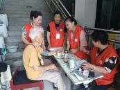 黄精茶香沁商厦 爱心服务暖人心｜阜阳阳光爱心公益协会巾帼志愿服务队公益行动再升级 