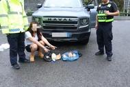 女子運毒4.2公斤被警方查獲