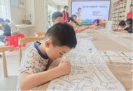 城南鎮陡步河社區開展“繽紛周末，創意涂鴉”宣傳活動