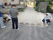 樅陽縣白梅鄉科尖路安全隱患整改驗收工作完成