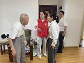 合肥市庐阳区双岗街道白水坝社区开展“七一送温暖，党情暖人心”走访慰问活动