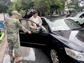 護航高考，使命必達！合肥市包河區同安街道民兵“愛心送考”溫暖啟程