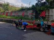 歙縣富堨鎮開展占道經營專項整治行動