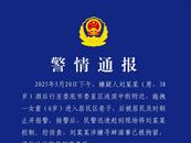 6歲女童被陌生男子拖進(jìn)小巷！警方通報情況