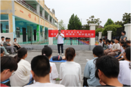 濉溪縣百善鎮防溺水急診急救演練進校園  