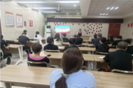 雪華鄉（宏業村街道）萬達社區開展“薪火相傳·科學家精神傳承之路”科技志愿服務活動