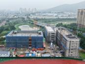 巢湖四中新教學樓即將投入使用