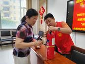 合肥市庐阳区亳州路街道栢景湾社区开展“消防安全进社区，助力安全生产月”主题宣传活动