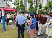 合肥包河警方“防骗课堂”来到考点外