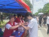 肥西阳光爱心社：中考接力，爱心护航  