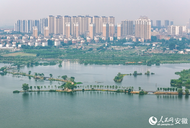 安徽淮南：采煤沉降區變身城市休閑綠廊