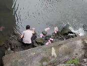 河道驚現大量鈔票！被一男子撿走，警方介入調查