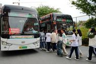 合肥公交“985專列”為高考考生提供接送服務(wù)